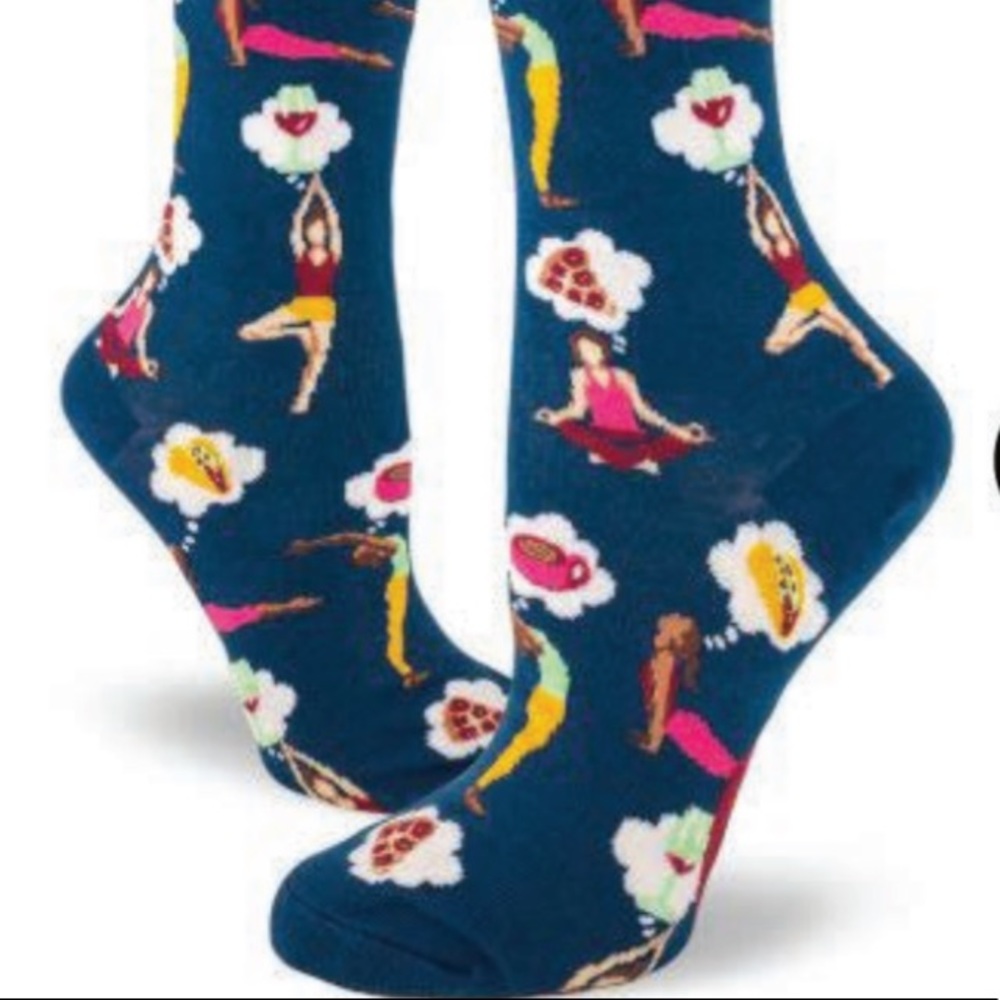 Yoga Doughnut Socks